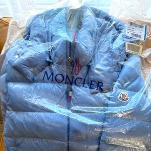 NWT!!! Authentic Moncler powder blue puffer jacket. RePoshed due to scammer.